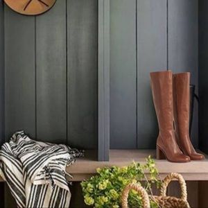 Minellii Paris tall leather BOOT - JACYNTHE size 36